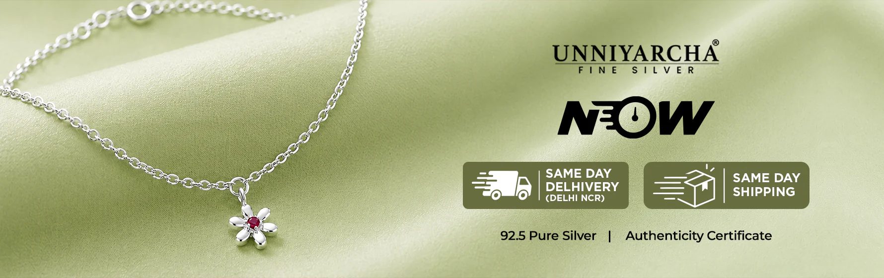 Timeless Elegance in Pure Silver